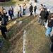Voters in line outside the Ann Arbor Community Center on Tuesday. Daniel Brenner I AnnArbor.com